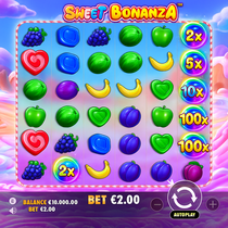 Roby Casino - Sweet Bonanza Slot Game - Multipliers