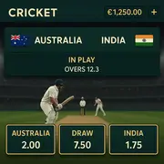 Roby - Cricket Sports Betting - Live In-Play